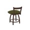 Holland Bar Stool Co 18" Low Back Swivel Vanity Stool, Bronze Finish, Graph Parrot Seat 82118BZ015 - alternate 3
